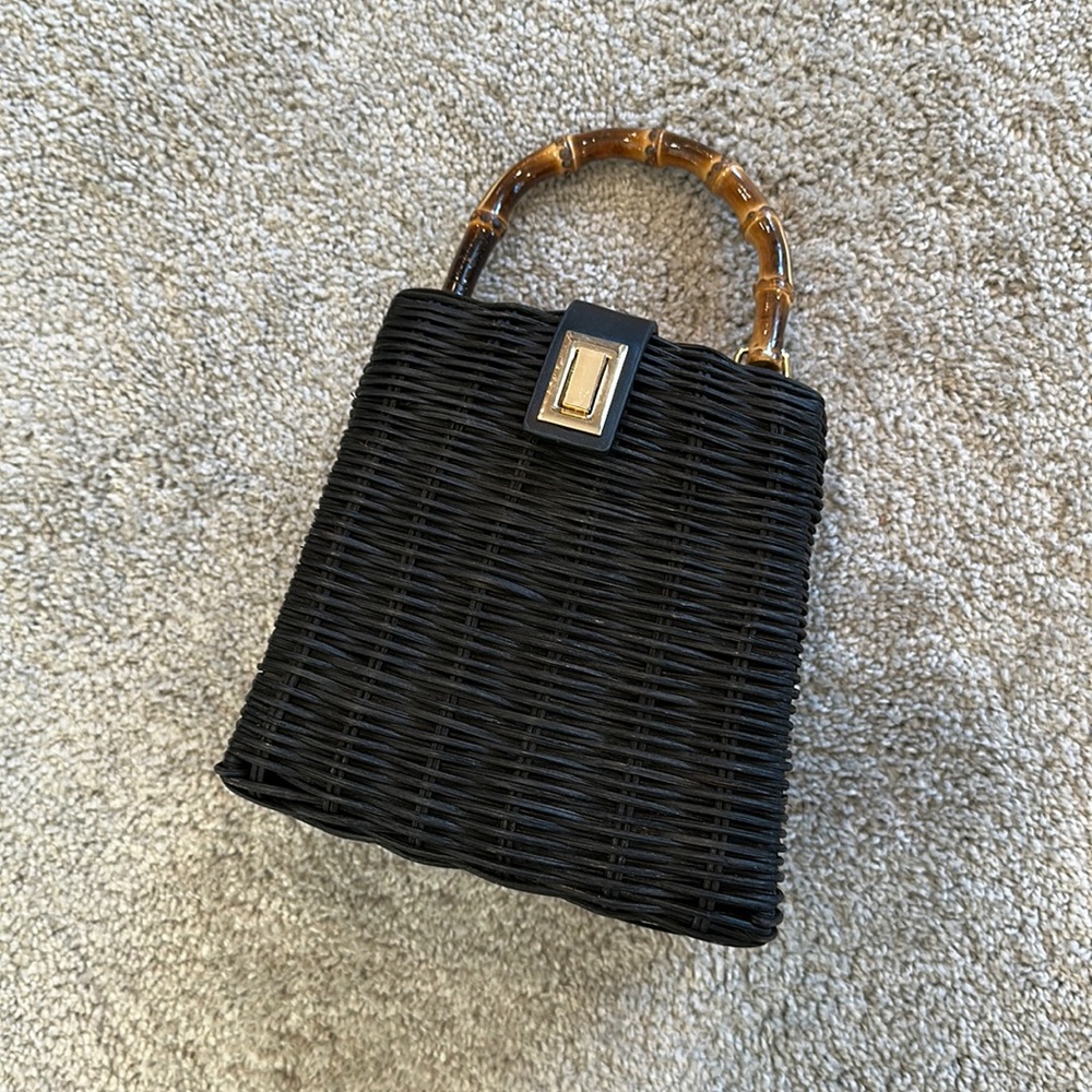 Zara basket bag